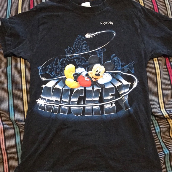 Disney Other - Vintage Mickey Mouse Disney World Florida T-Shirt